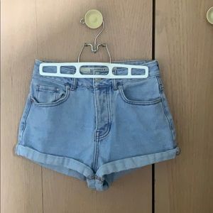Brandy Melville High-waisted Jean Shorts